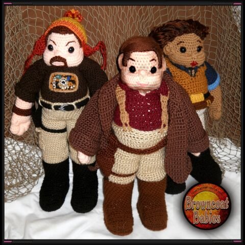 crochet amigurumi firefly characters