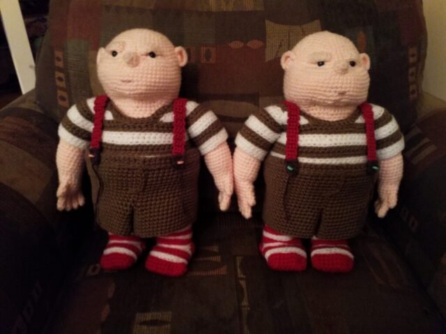 crochet amigurumi Wonderland characters